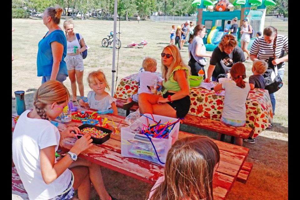Bubble-making, crafts and face-painting were all part of the fun at Nickle Lake Day at Nickle Lake Regional Park last year.
