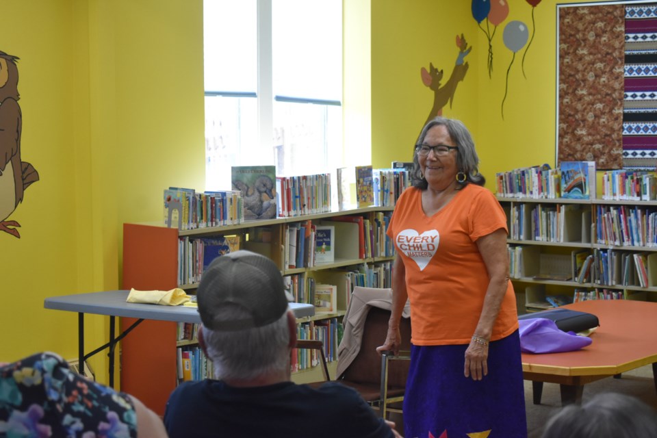 Norah Wasacase spoke about a time she was invited to a sweat lodge by some Elders. Mentioning that she fasted for four days in nature, “I was so amazed at myself that I was alone in this place all by myself far away from everybody.”