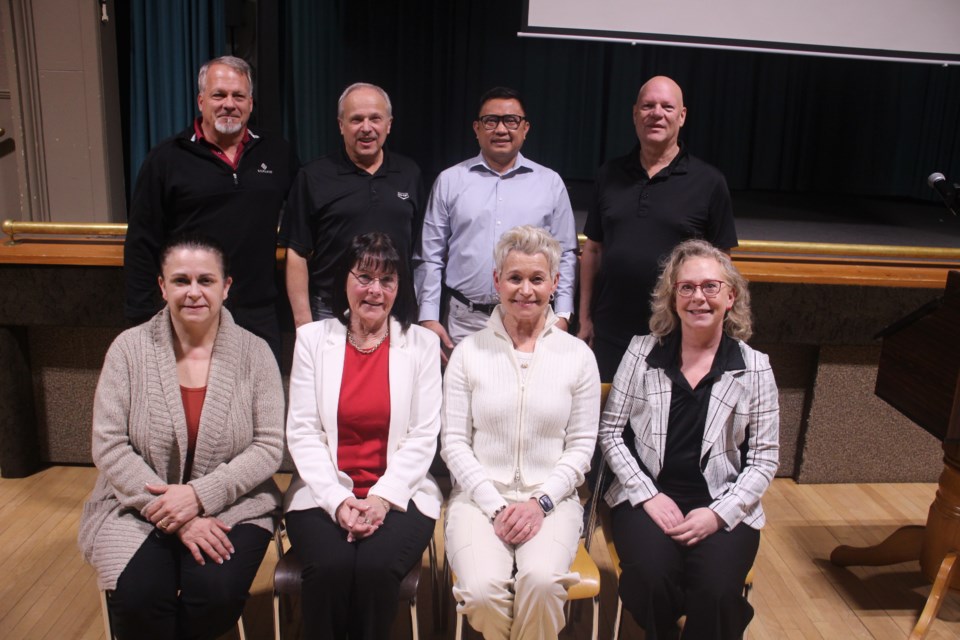 Prairie Sky Co-op board members:  Jim Linnell, Nick Coroluick, Manny Ofalla, Ted Hillstead, Leanne Anderson, Stella Swertz, Twila Walkeden, and Melanie Sorensen. Missing: Brent Hansen