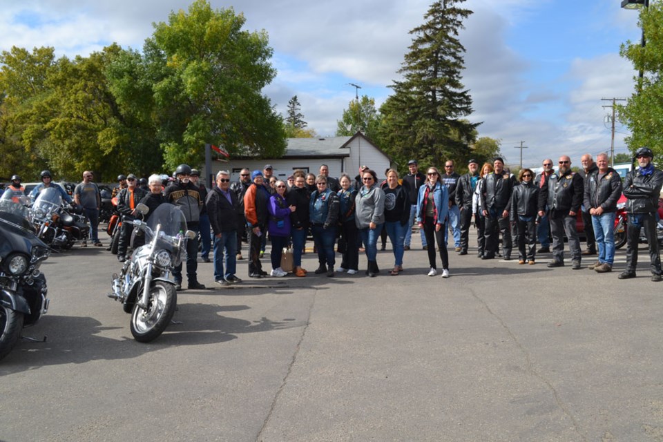 The Prairie Winds Motorcycle Club held its annual Ride for Ronald McDonald House fundraiser on Sunday.