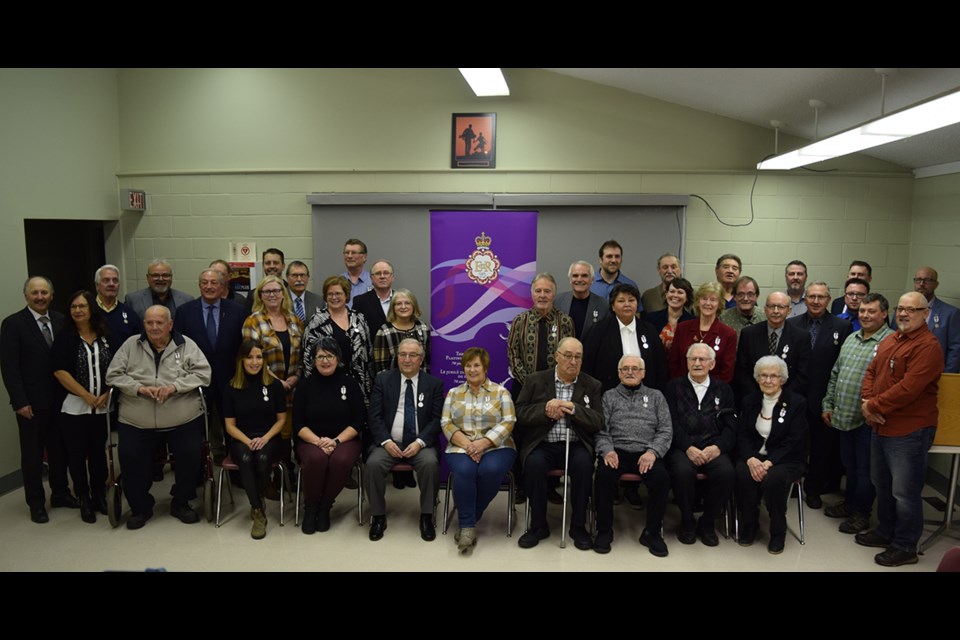 During a ceremony held in Canora on Jan. 3, eleven Kamsack and district residents were among the 38 who were presented with Queen Elizabeth II Platinum Jubilee Medals.