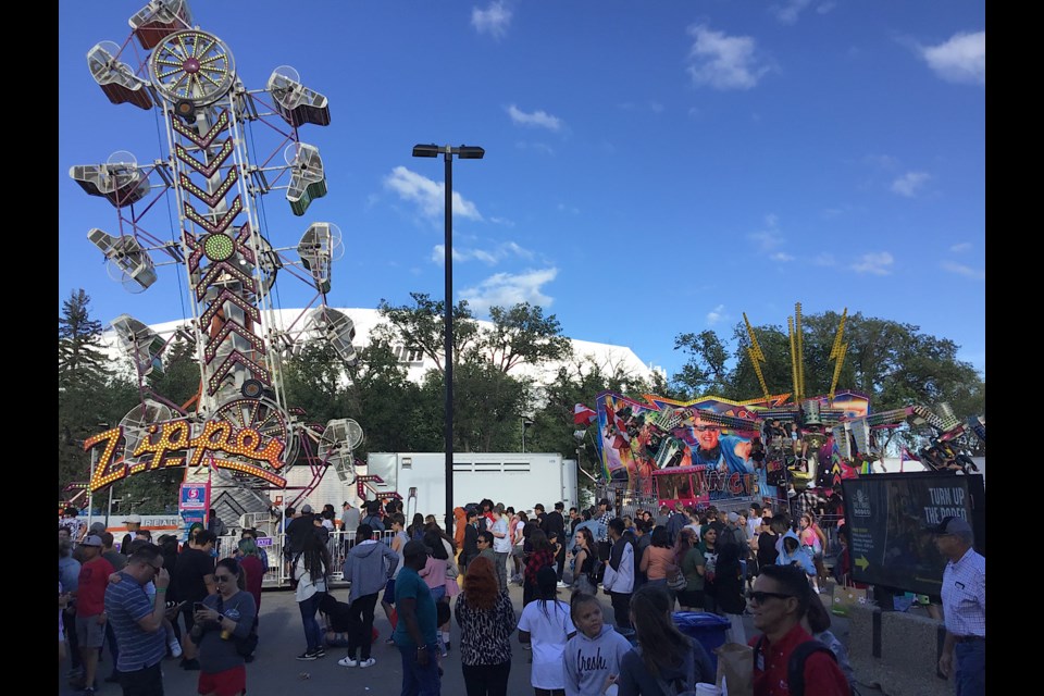 Here are scenes from Friday night at the Queen City Ex.