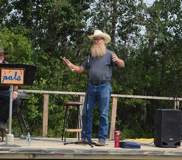 At the Cowboy Church Service held in Rama on Aug. 27, Ed Livingston of Caron spoke to those in attendance about heaven; including how almost everyone has a different perspective on it, and how we can look forward to eternity there if simply we put our faith in God. 
