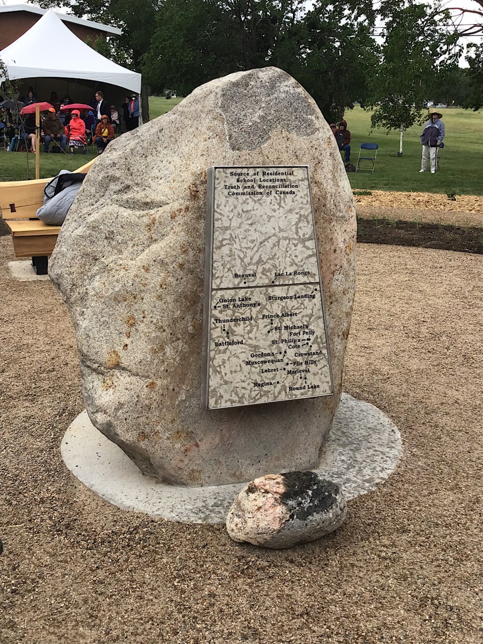 Residential schools monument 3