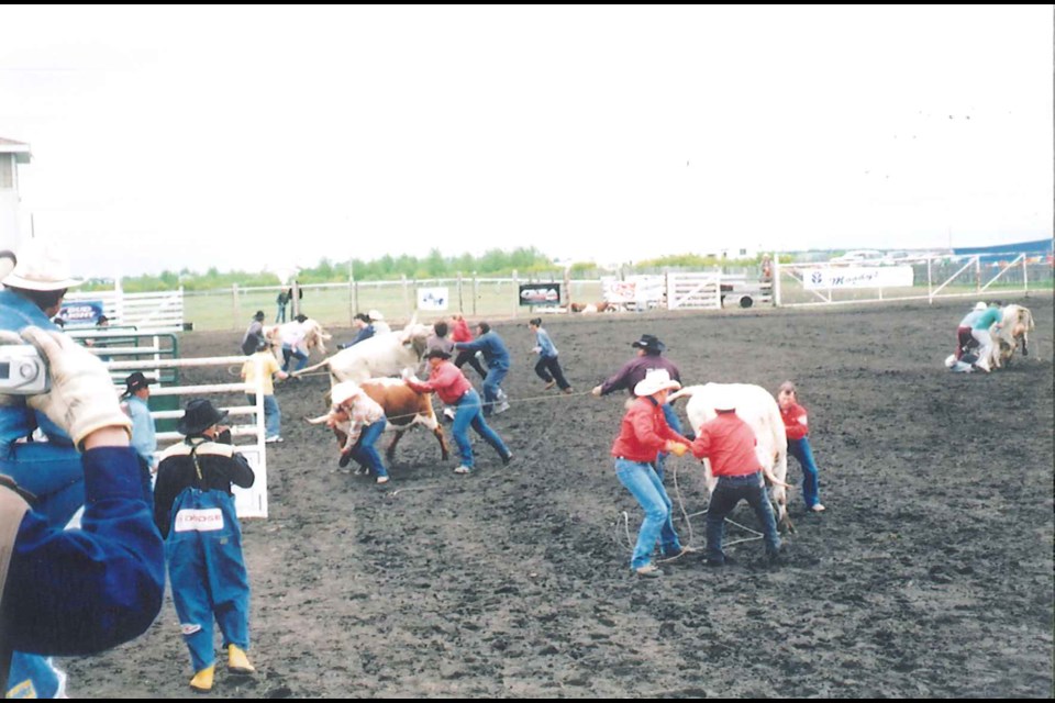 Wild cow milking was once an event included in the rodeo portion of Unity Western Days, which will mark their 40th year in 2023.