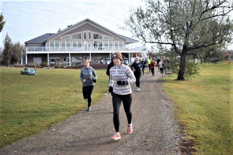 The annual Run the Course fundraiser was held Saturday at the TS&M Woodlawn Golf Course. 