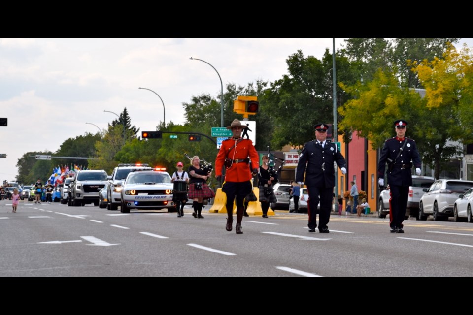 The parade organized by SMILE services attracted many businesses and residents. 