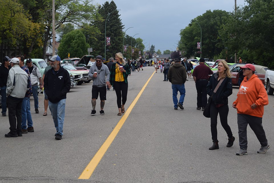 A large number of Canora and area residents enjoyed the sights and sounds of the Live & Play Street Festival on Aug. 19.