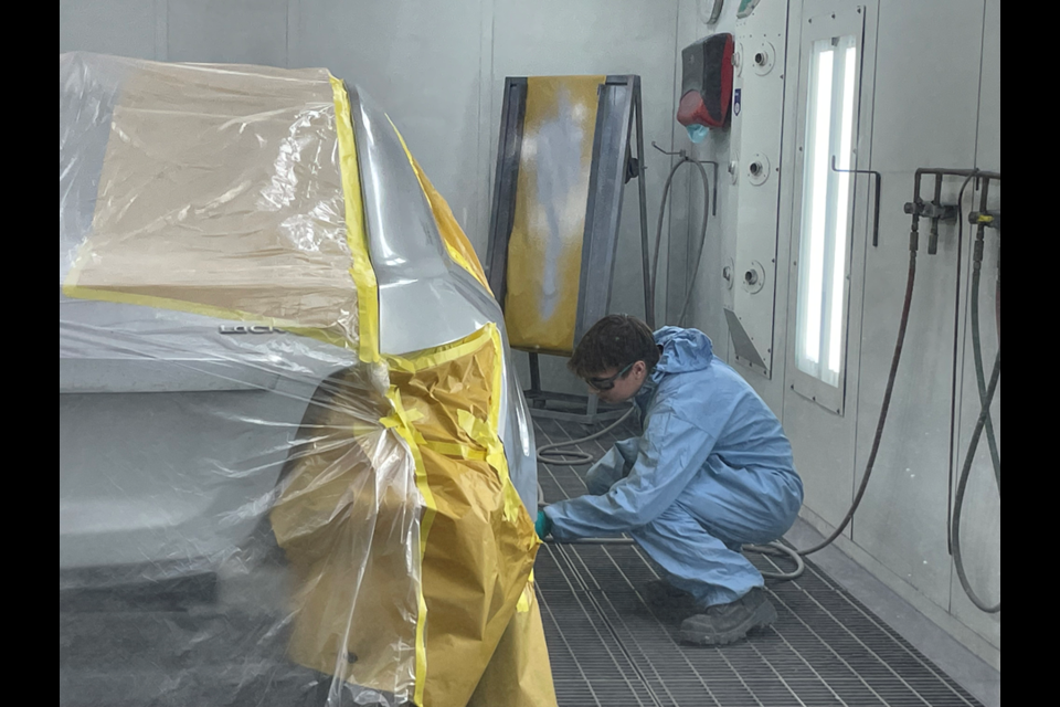 Dozens of high school students in Sask. got a chance to see and learn at the autobody shop in Sask Polytech.