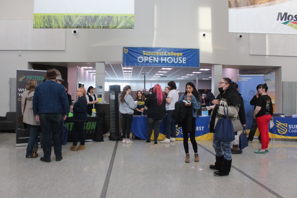 Suncrest College held an open house at  at their Trades and Technology Centre March 21.