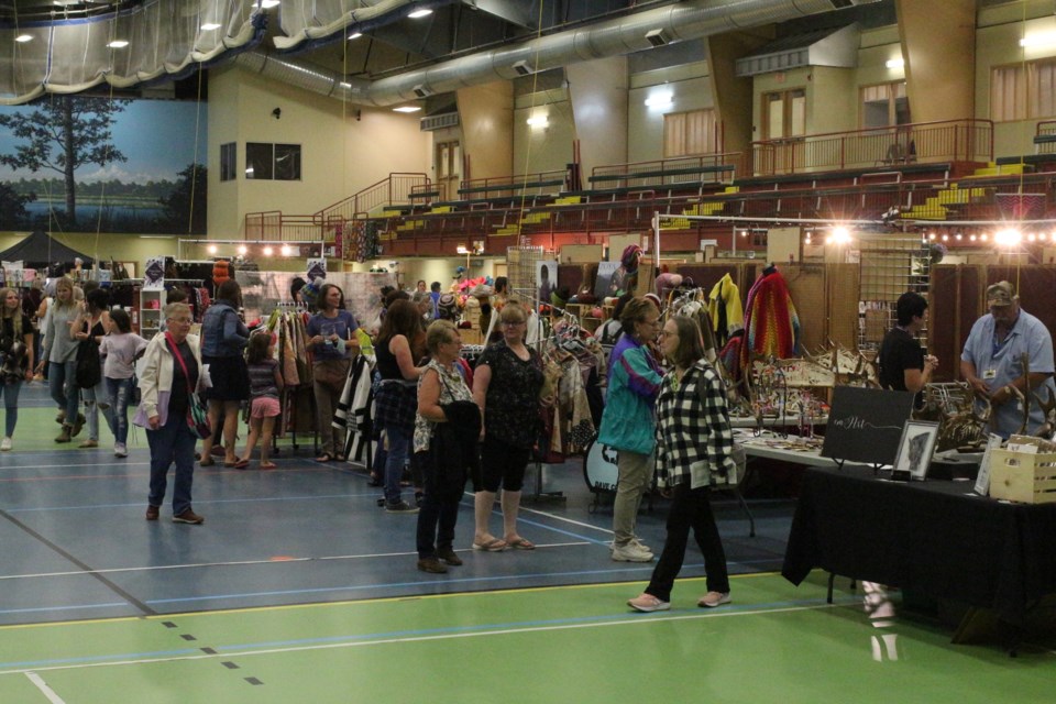 119 exhibitors showcased their goods at the 2023 Sunflower Art and Craft Market.