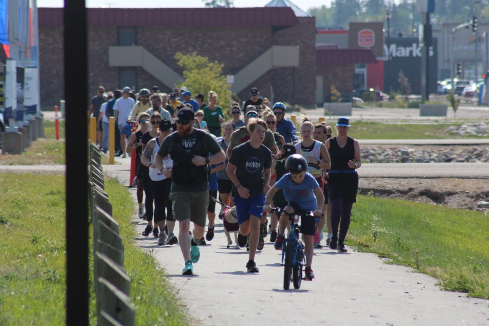 78 runners participated in Sunday's event.
