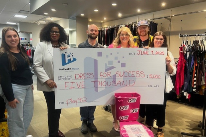 Play92's 'Flush It Forward' raises $5,000 for Dress for Success Regina