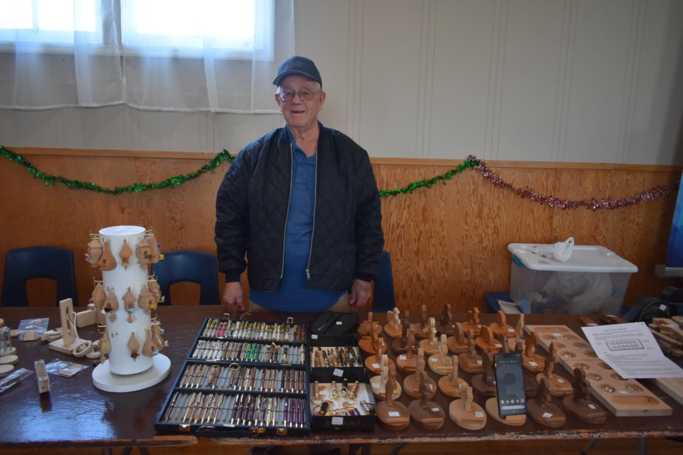 Harold Woodhouse from Russel, Man. enjoys creating various wood novelties and items, he said he has been doing it for nearly 60 years.