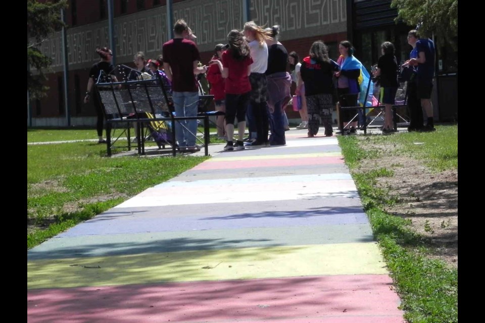 June 17, UCHS Pride group organized a first pride walk.