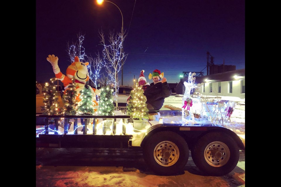 The pandemic didn't stop the annual tradition of Winter Wonderland festivities in Unity as a giant winterlights parade took place in a subdued 2020 community event.
