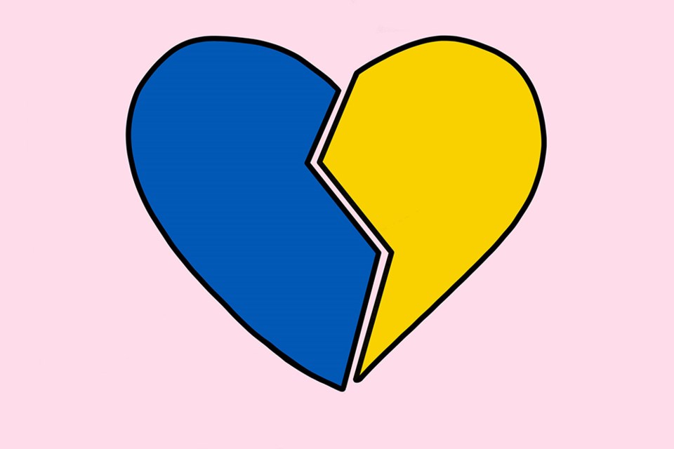 ukraine broken heart