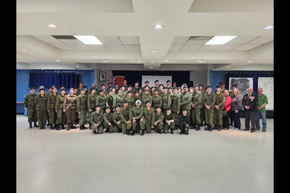 Army cadets and staff from corps in Saskatoon, North Battleford, Naicam, Wadena and Humboldt attended the Vimy Commemoration – an interactive educational event, hosted by the Army Cadet League of Canada – Saskatchewan Branch and the СƵ East Military Museum. 