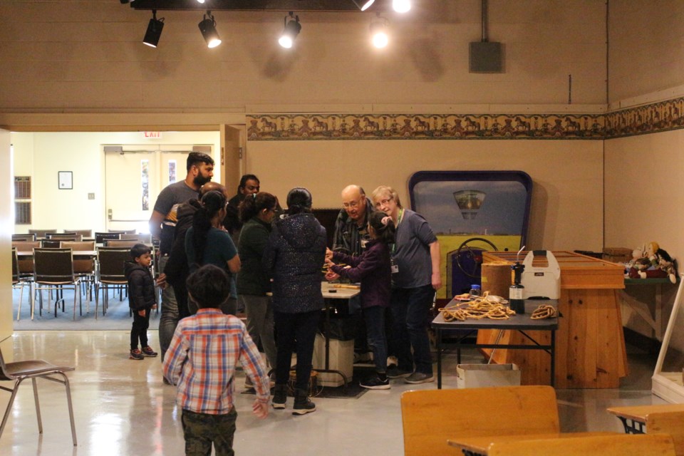 A rope-making demonstration by the Yorkton Threshermen's Club was part of the museum's 75th anniversary.