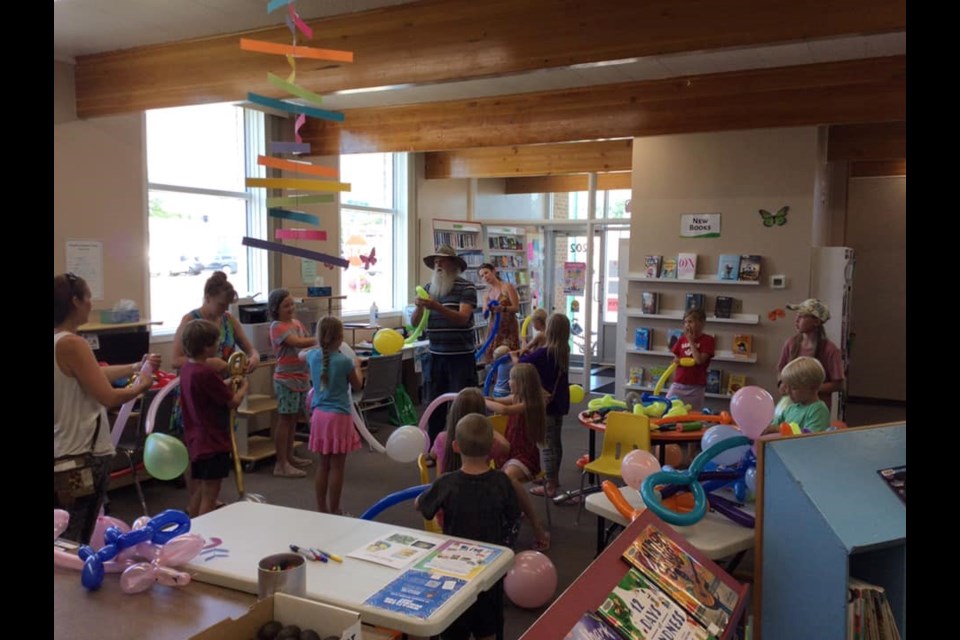 Balloon School was one of the most popular programs offered at the Wilkie Branch of Wheatland Library during the 2022 summer programming.