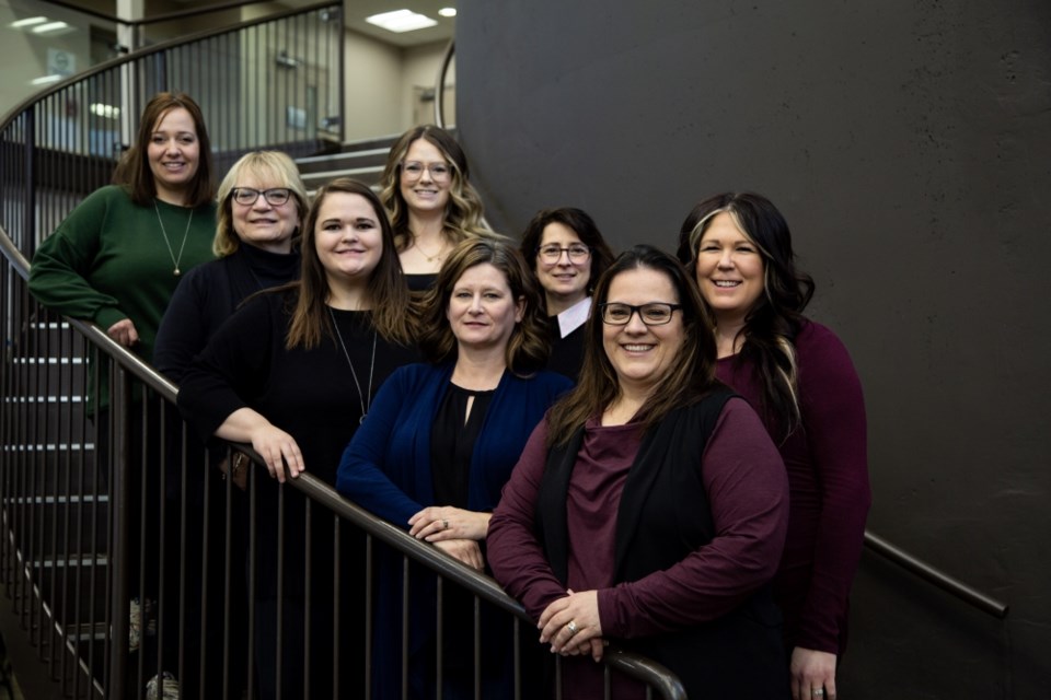 The organizing committee for the Southeast Women of Distinction Awards. 