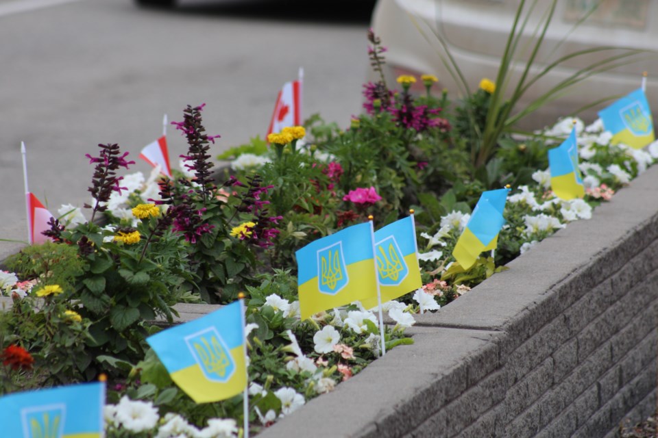 The focus of the event was Ukrainian culture.