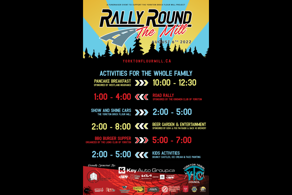 The Rally Round the Mill event returns on August 6.  Event organizers are looking for volunteers