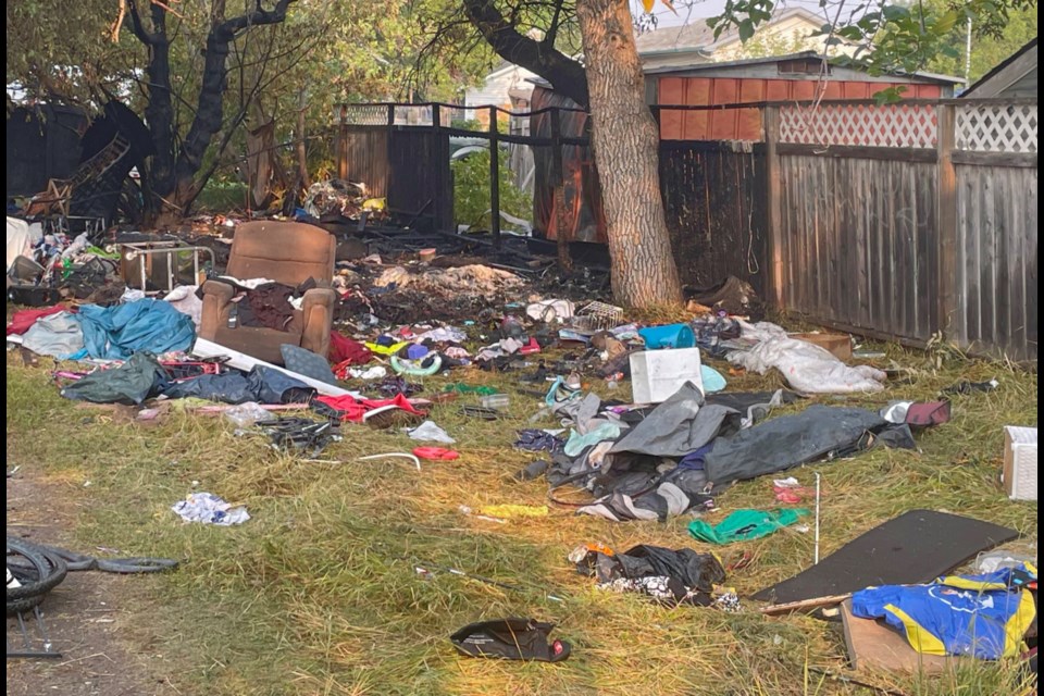 An early morning fire on the 900 block of Angus Street had crews busy on Aug. 28. According to the Regina Fire Department, the  fire started on a vacant property with a tent encampment and spread to the neighboring house and shed. Crews were able to put out the blaze quickly, and no injuries were reported.