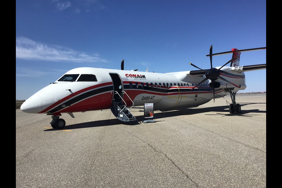 A look at one of the models of Q400 aircraft, a make that the Government of Saskatchewan will turn to to replace its current fleet.