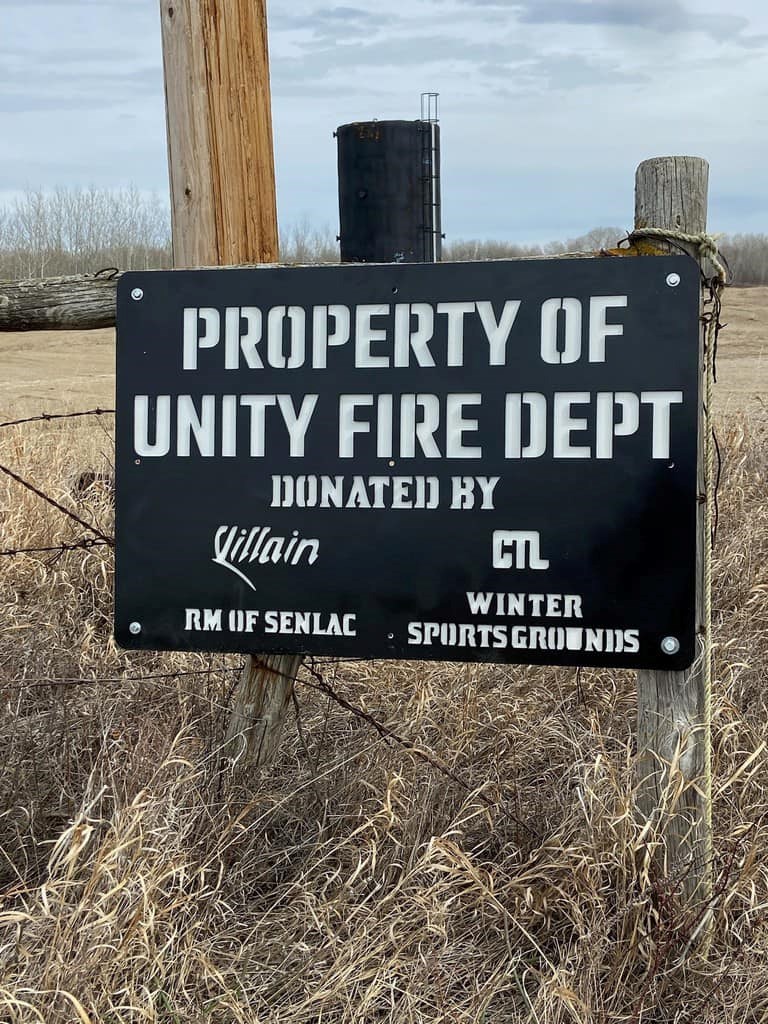 DONATED FIRE SIGN PROPERTY