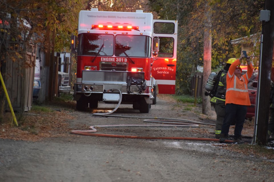 Fire truck estevan