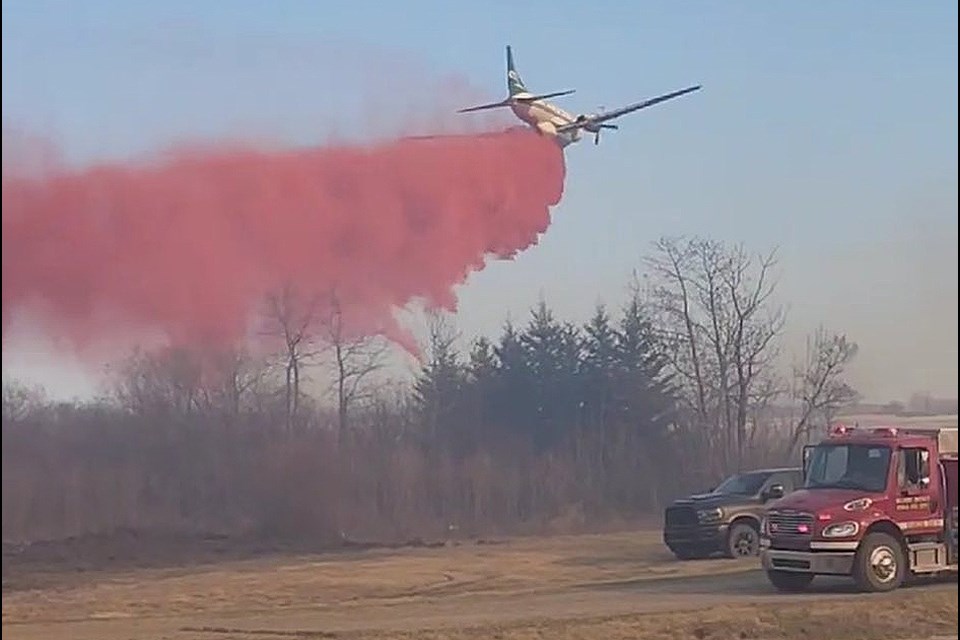Saskatchewan Public Safety Agency provided aerial support.