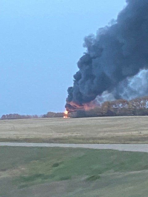 N50 Melfort fire