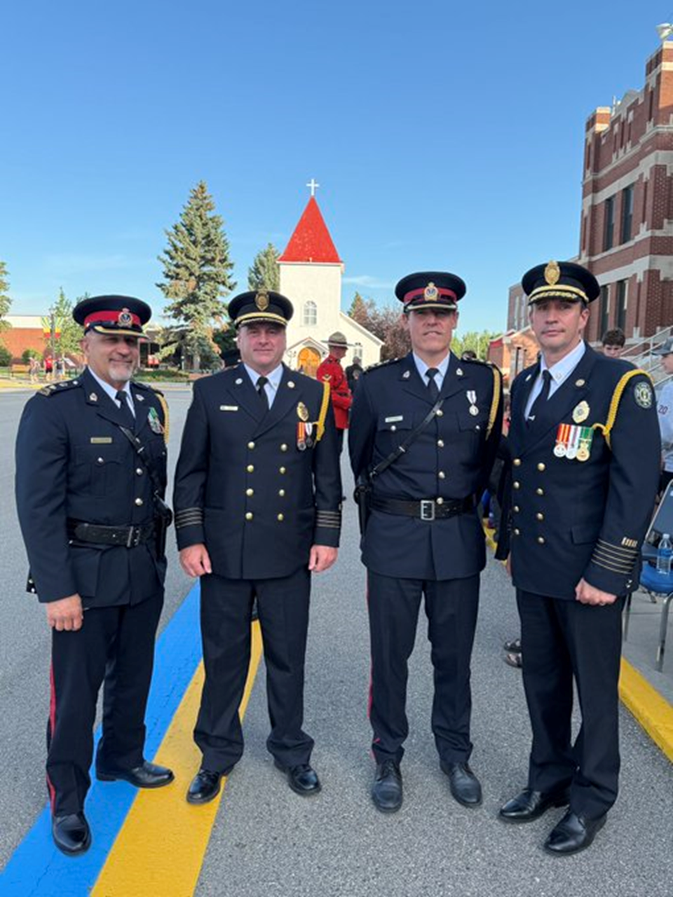 rcmp-rps-and-regina-fire-take-part-in-sunset-ceremony