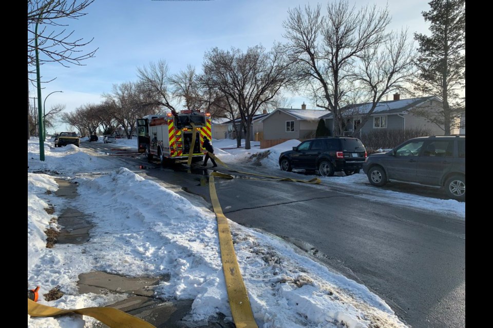 Fire crews quickly brought a blaze on Quebec Street under control on March 18.