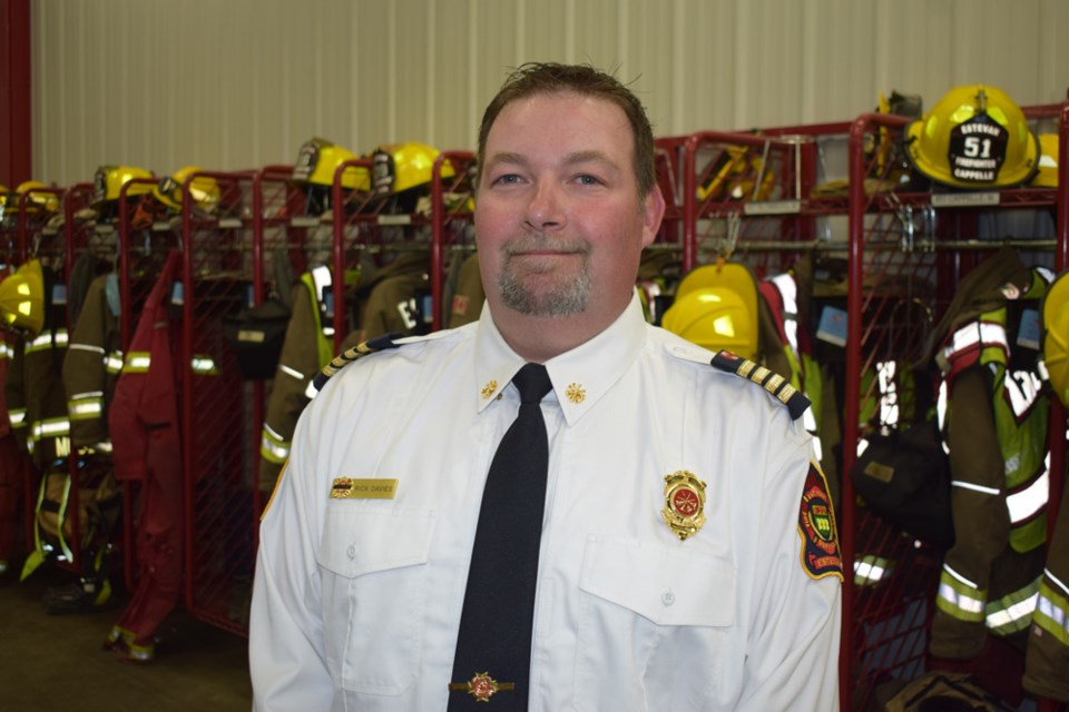Rick Davies Estevan Fire Chief