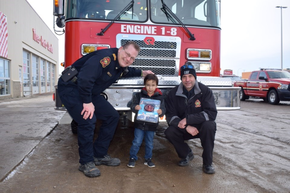 Stuff the truck firefighters Estevan