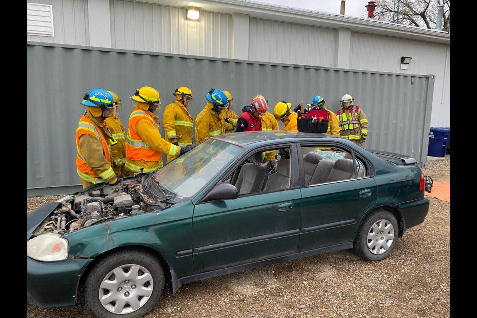 WDFD commits to continued training in order to be the best prepared for any situation. Extrication training happened in May and WFD says thanks to Sea Hawk for allowing members to demo their new battery powered jaws of life tools.