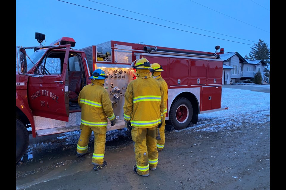 WFD members checking to ensure everything is ready as part of their regular practises.
