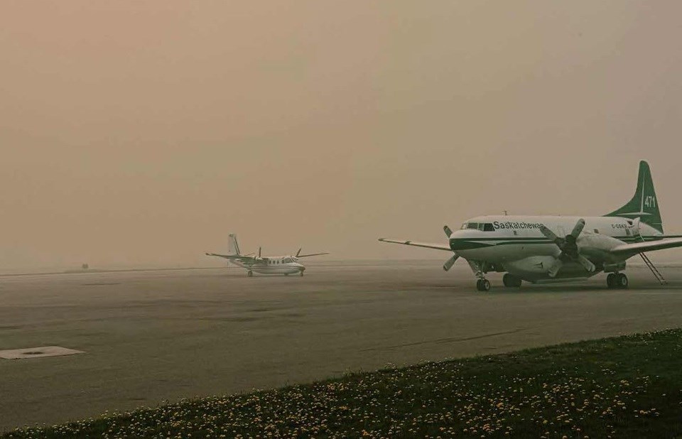 Former Unity resident Jessica Leeson snapped some photos of the current situation of the Northern Saskatchewan wildfires.