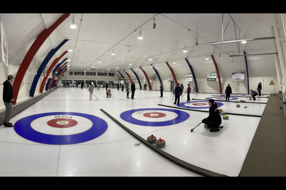 The annual Boxing Day Family Fun Spiel was a hit, bringing curlers of all ages to the rink to play.