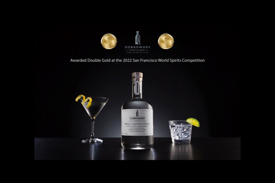 Nieckar said that all 40 judges of the competition believed it was a top shelf vodka and awarded their small batch vodka the double gold.