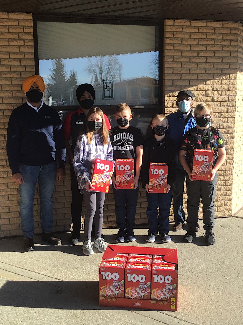 Halloween donation