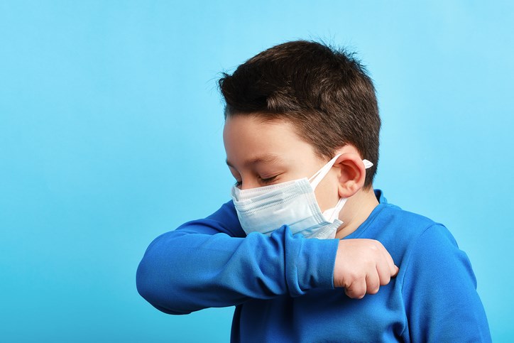 kid with a cough