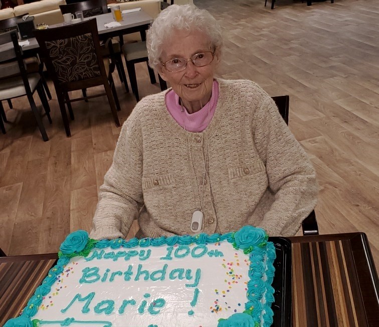 Marie Bill 100th birthday
