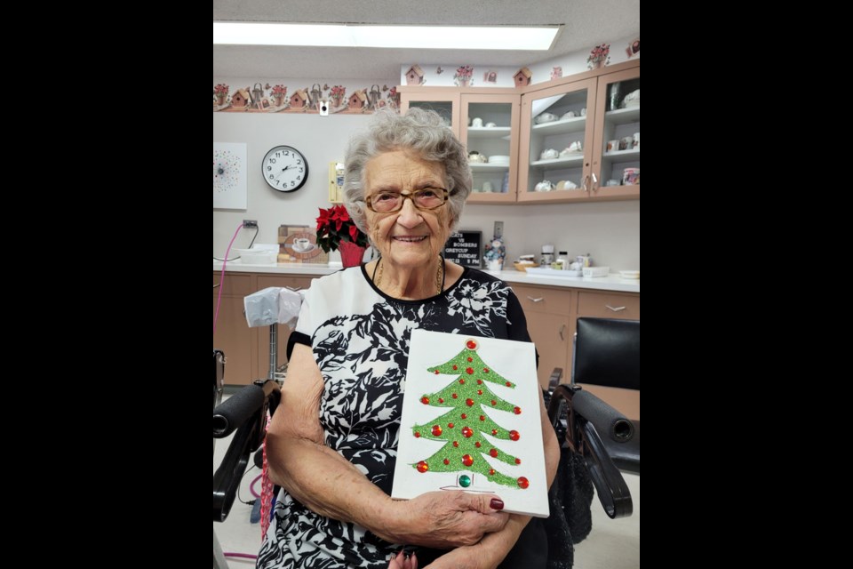 Mary Loppe, who resides in Bow Valley Villa in Oxbow, celebrated her 100th birthday on Dec. 13. 
