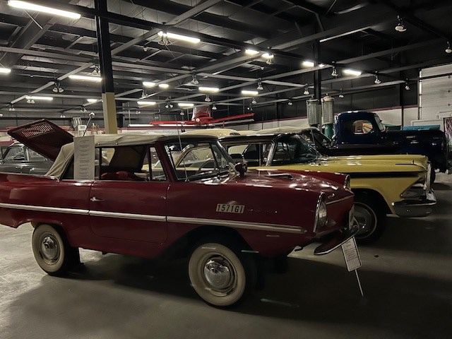 The car that put the capital "C" in cool, the Ampichar is one of almost two dozen historic vehicles on display at Assiniboia's Musuem.
