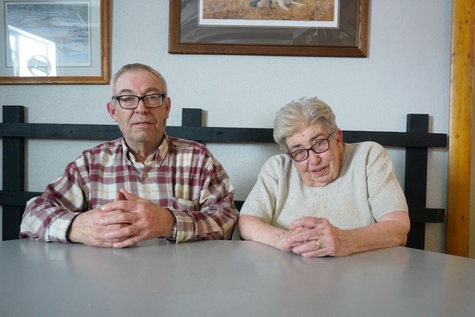 Ron and Gail Fonstad have known each other since they were born and have spent all their lives together.