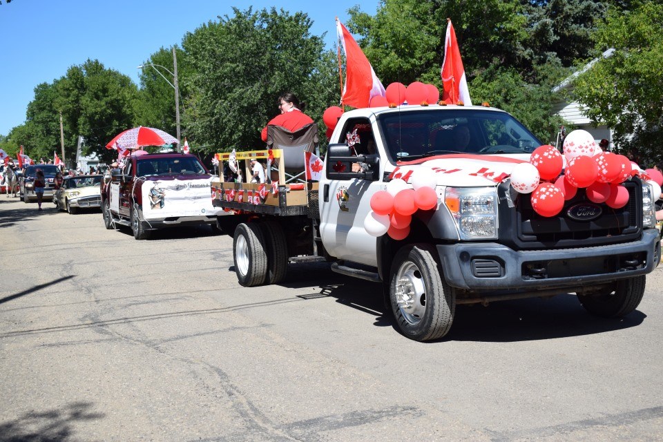 The Bienfait Canada Day parade was a highlight of July 1 celebrations. 
