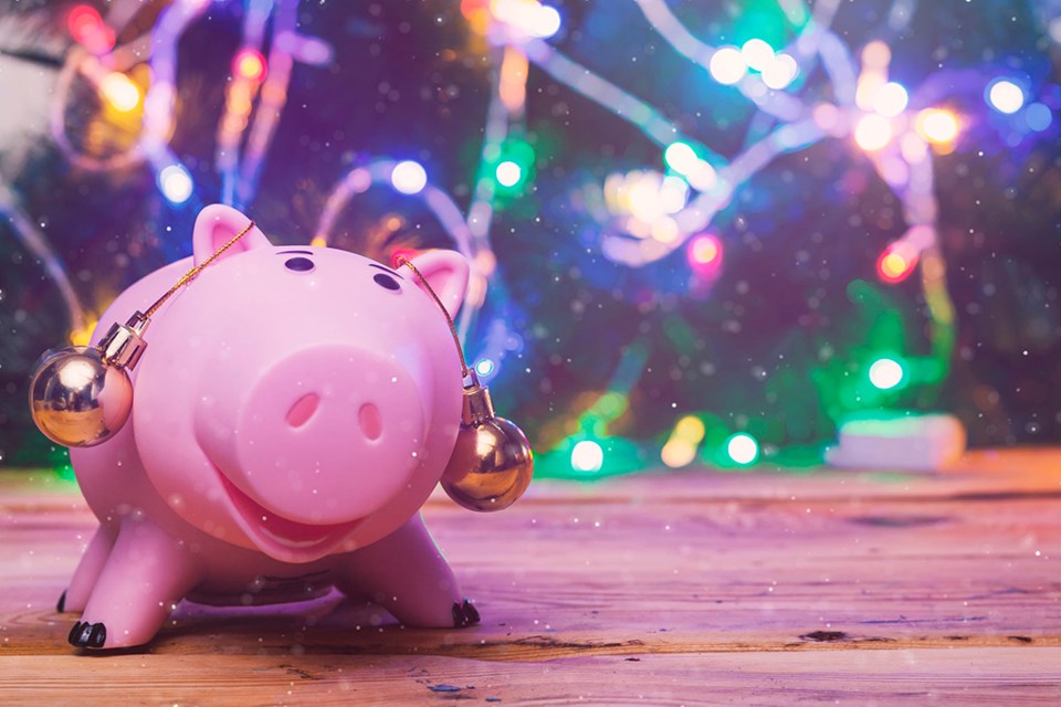 piggy bank christmas